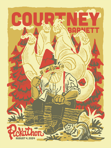 COURTNEY BARNETT - Pickathon 2024 Poster