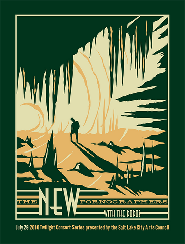 the NEW PORNOGRAPHERS - Twilight 2010 Poster