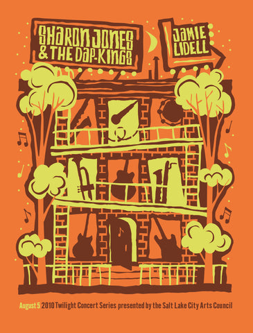 SHARON JONES AND THE DAP KINGS - Twilight 2010 Poster